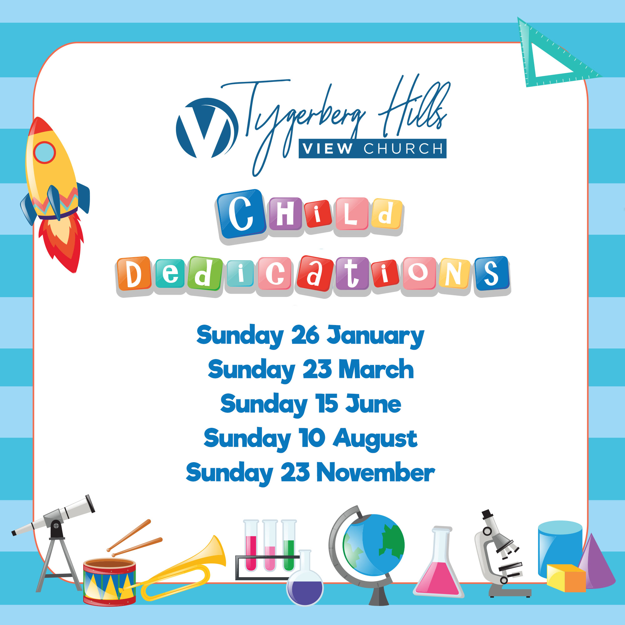 Child Dedications at View Church Tygerberg Hills