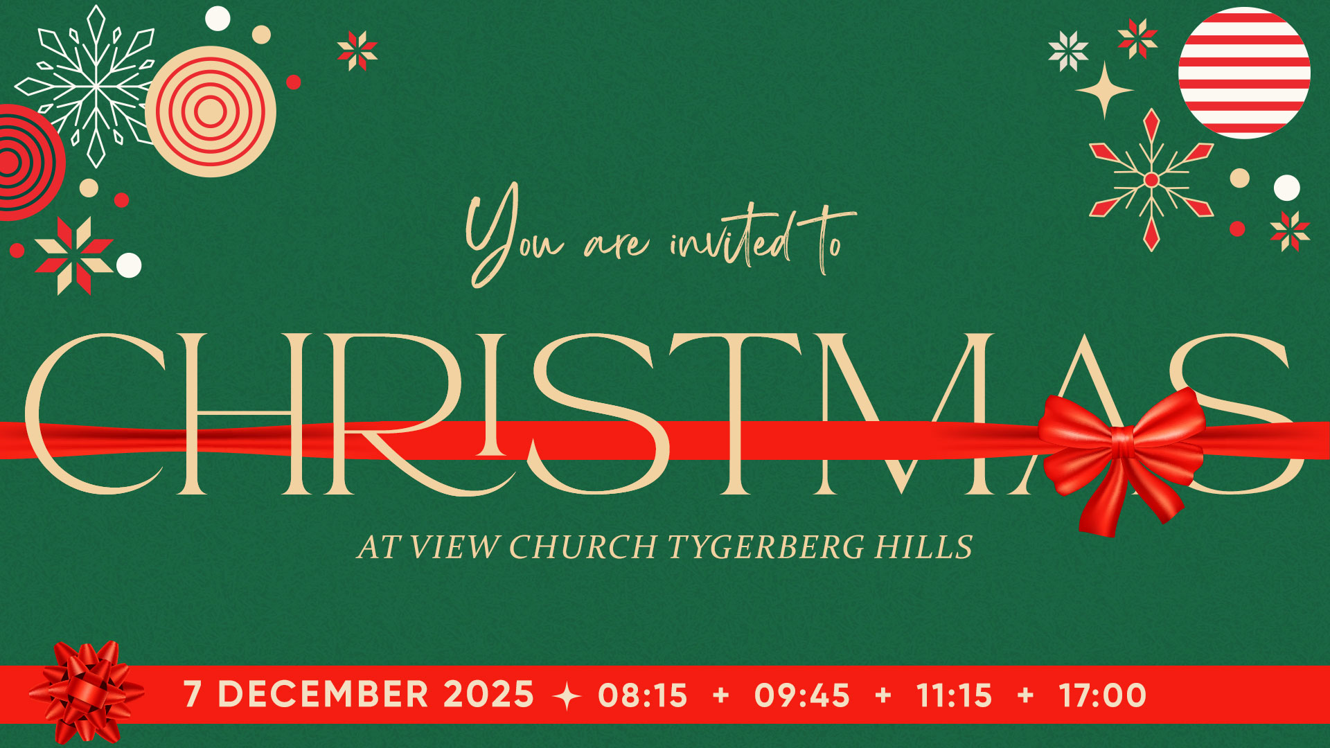 Christmas at View Church Tygerberg Hills Christmas at View Church Tygerberg Hills